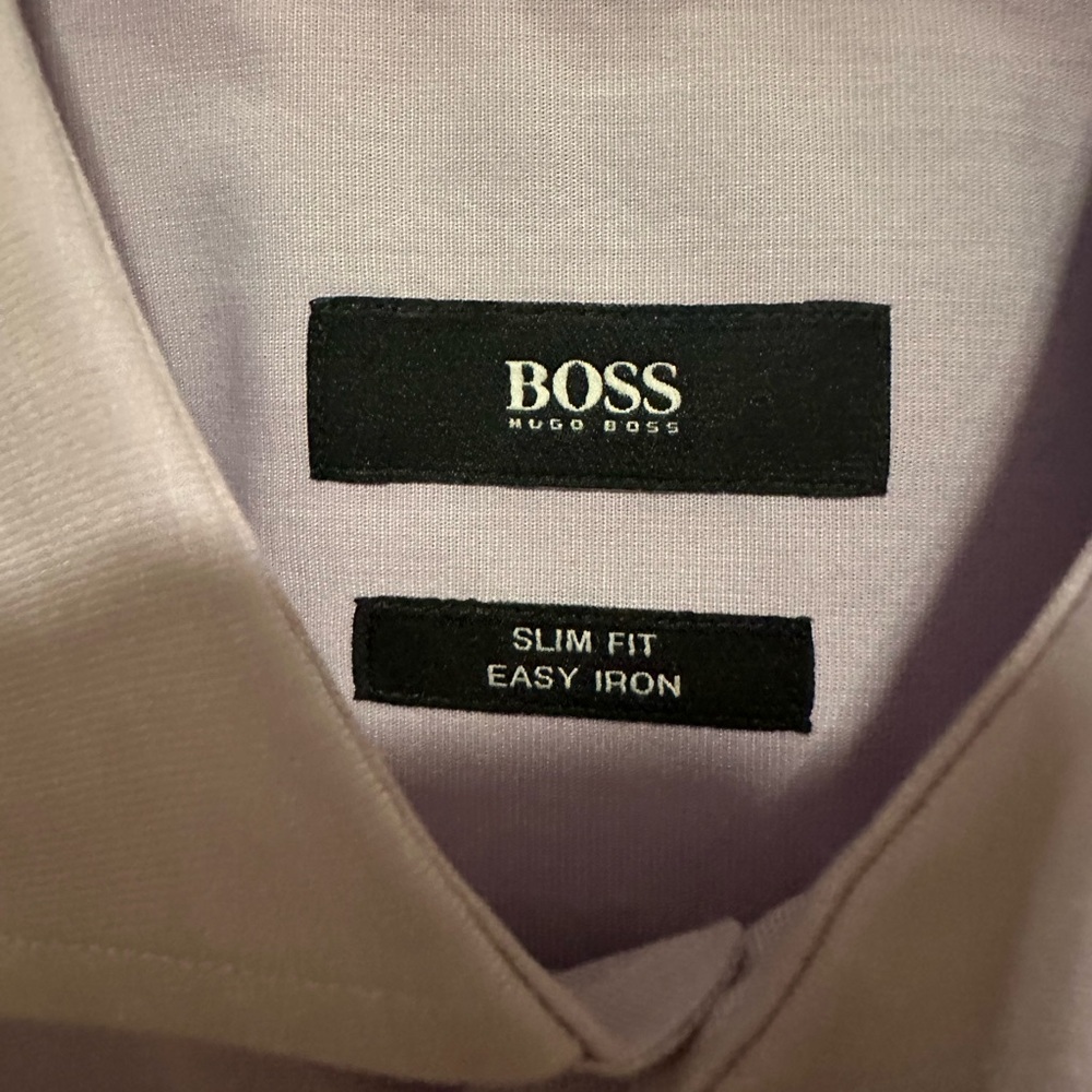 Hugo Boss Light Purple Dress Shirt